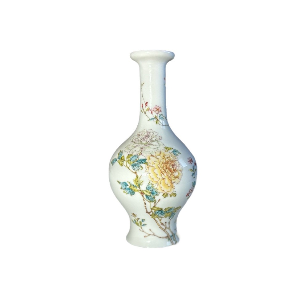Lenox China Peony Vase of the Ch'ing (Qing) Emperor